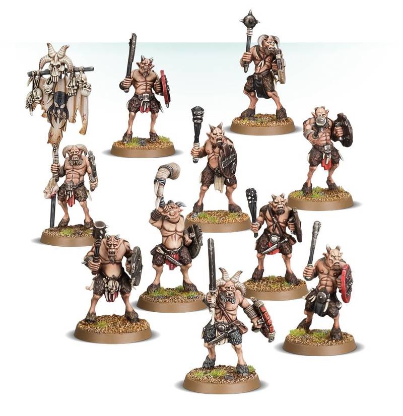 キャラクター Warhammer Beast of chaos army Warhammer Age Of Sigmar - Painted Beasts Of Chaos Army