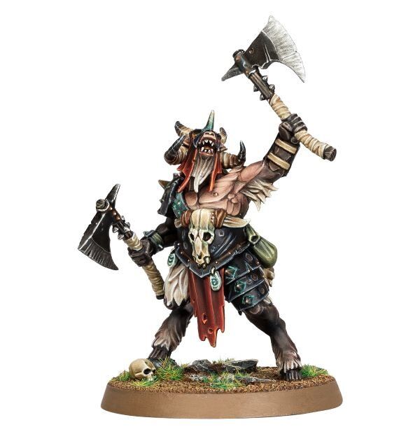 キャラクター Warhammer Beast of chaos army Warhammer Age Of Sigmar - Painted Beasts Of Chaos Army