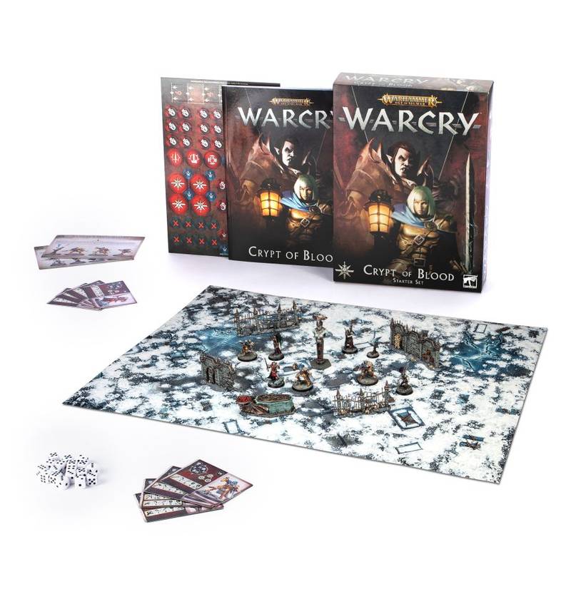 All Warcry Starter Sets, Books & Warband Boxes Overview