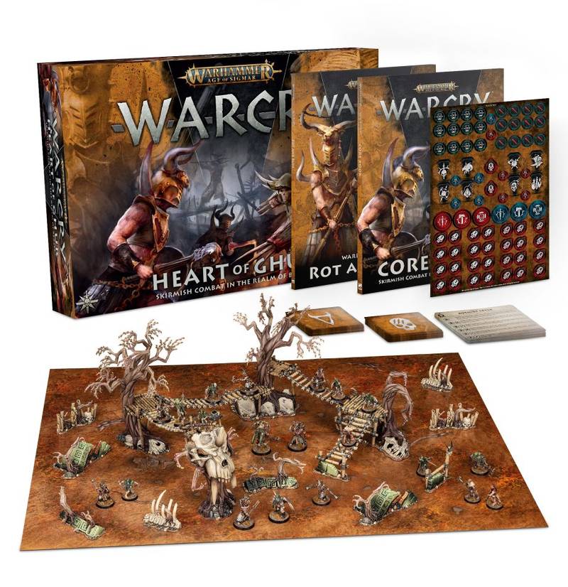 All Warcry Starter Sets, Books & Warband Boxes Overview