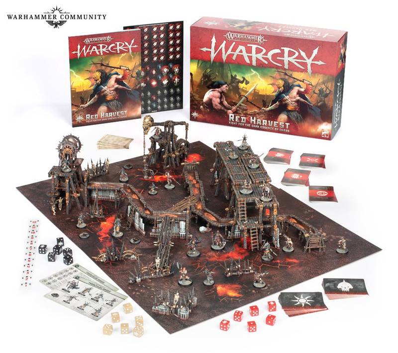 All Warcry Starter Sets, Books & Warband Boxes Overview