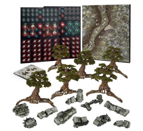 (セット)Warhammer テレイン　ダイス　Warcry セット All Warcry Starter Sets, Books & Warband Boxes Overview