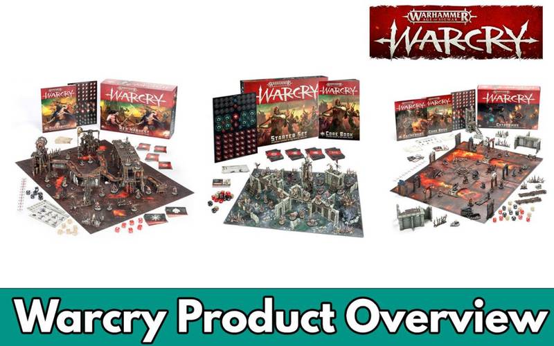 All Warcry Starter Sets, Books & Warband Boxes Overview